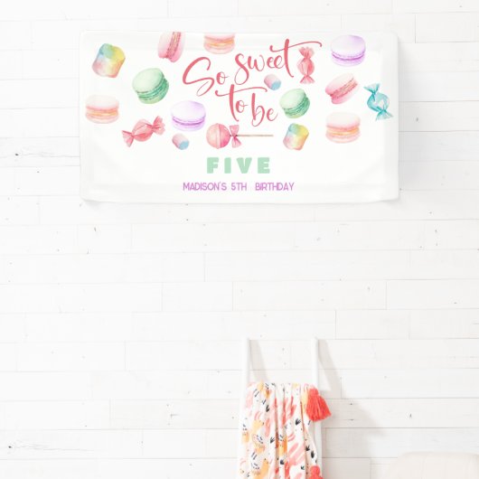 Zo lief om... kinderen verjaardag te zijn spandoek (Insitu)