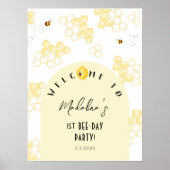 Zo lief om op een dag een bijenfeestje te zijn poster (Voorkant)