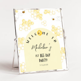 Zo lief om op een dag een bijenfeestje te zijn poster