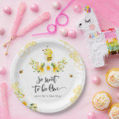 Zo lief om te zijn Een 1e verjaardag bij dag Papieren Bordje (Feest)