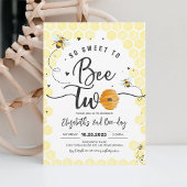 Zo lief om te zijn twee feest bij-dag 2e verjaarda kaart