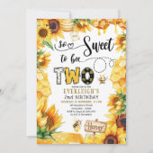 Zo lief om twee bloemen te zijn 2e verjaardag Uitn Kaart (Voorkant)