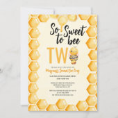 Zo lief om twee meisjes te zijn eerste verjaardag kaart (Voorkant)