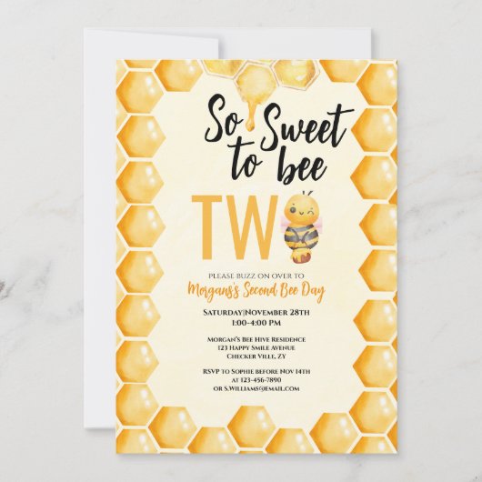 Zo lief om twee meisjes te zijn eerste verjaardag kaart (Voorkant)