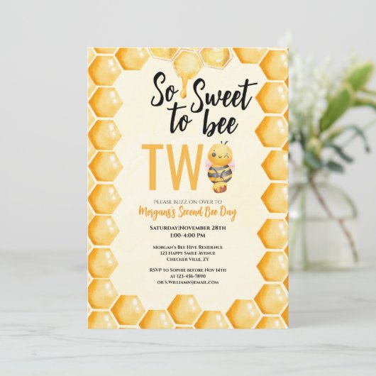 Zo lief om twee meisjes te zijn eerste verjaardag kaart (Staand voorkant)