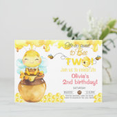 Zo lief om twee meisjes te zijn op de uitnodiging  (Staand voorkant)