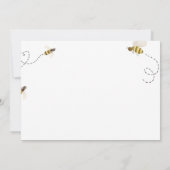 Zo lief om twee verjaardag foto uitnodiging te zij (Achterkant)