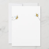 Zo lief om twee verjaardagsuitnodiging te zijn kaart (Achterkant)