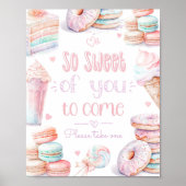 Zo lief van je om zoetigheden te komen poster (Voorkant)