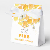 Zo lief voor bijenkinderen, verjaardag bedankdoosjes (Voorkant Zijde)