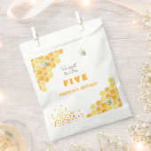 Zo lief voor bijenkinderen, verjaardag bedankzakje (Geknipt)