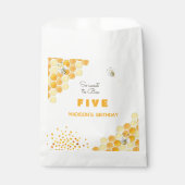 Zo lief voor bijenkinderen, verjaardag bedankzakje (Voorkant)