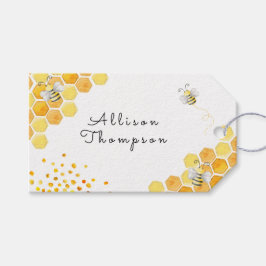 Zo lief voor bijenkinderen, verjaardag cadeaulabel