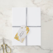 Zo lief voor bijenkinderen, verjaardag cadeaulabel (Met Touw)