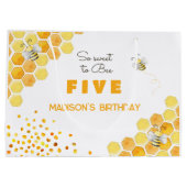 Zo lief voor bijenkinderen, verjaardag groot cadeauzakje (Achterkant)