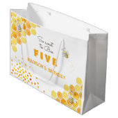 Zo lief voor bijenkinderen, verjaardag groot cadeauzakje (Voorkant Gekanteld)