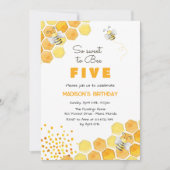 Zo lief voor bijenkinderen, verjaardag kaart (Voorkant)