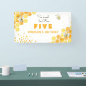 Zo lief voor bijenkinderen, verjaardag spandoek (Beurs)