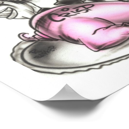 Zo Long Charlie Crisp Poster (Hoek)