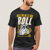 Zo loop ik over Forklift Operator's Warehouds T-shirt (Voorkant)