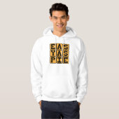 Zo makkelijk als wat, heel eenvoudig hoodie (Voorkant volledig)