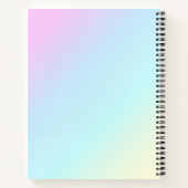 Zo  "mijn eenhoorn" school notitieboek (Achterkant)