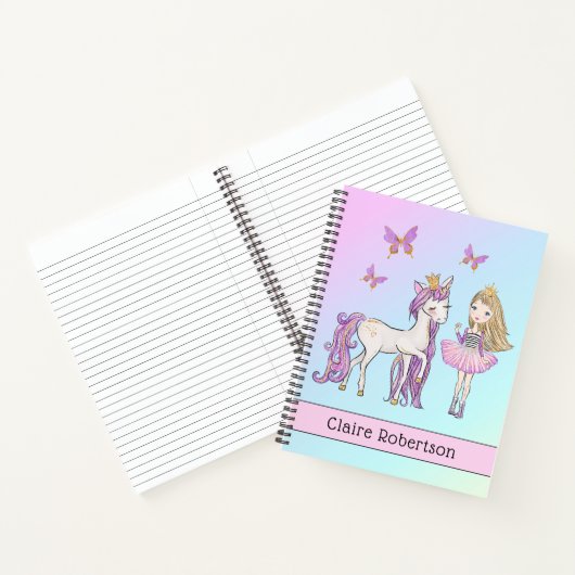 Zo  "mijn eenhoorn" school notitieboek (Binnen)