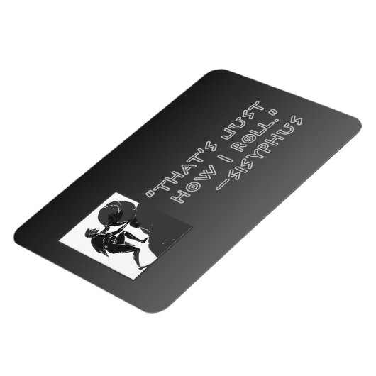 "Zo moet ik het doen" — Sysiphus Magneet (Linkerzijde)