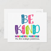 Zo mogelijk briefkaart (Voorkant / Achterkant)