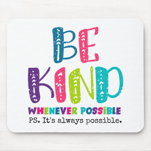 Zo mogelijk muismat (Voorkant)