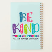 Zo mogelijk planner (Achterkant)