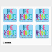 Zo mogelijk vierkante sticker (Vel)