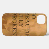Zo mooi gebroken Case-Mate iPhone case (Achterkant (horizontaal))