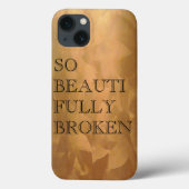Zo mooi gebroken Case-Mate iPhone case (Achterkant)
