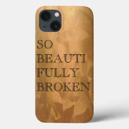 Zo mooi gebroken iPhone 13 hoesje