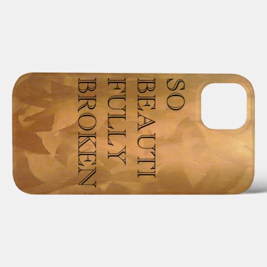 Zo mooi gebroken Case-Mate iPhone case (Achterkant (horizontaal))