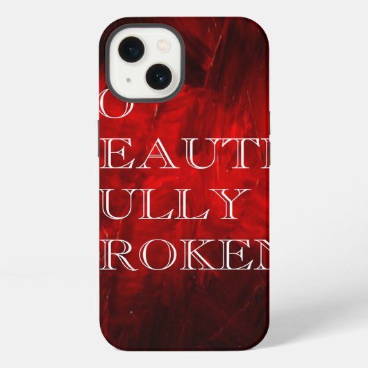 Zo Mooi Gebroken iPhone Hoesje (Achterkant)