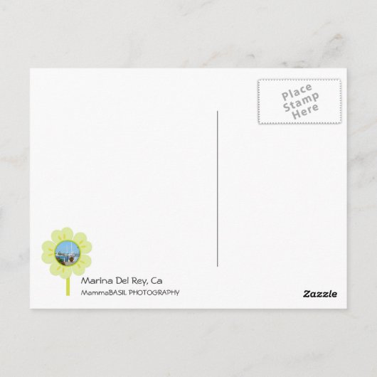 Zo mooi Marina Del Rey Briefkaart! Briefkaart (Achterkant)