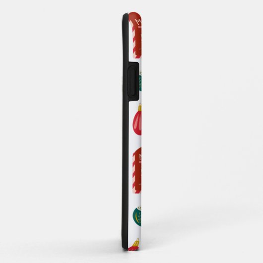 Zo mooi traditioneel Notenkraker Waterverf Rood Case-Mate iPhone Case (Achterkant/rechts)