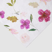 Zo mooi Waterverf bloemen Tissuepapier (Detail)