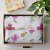 Zo mooi Waterverf bloemen Tissuepapier (Geschenk)