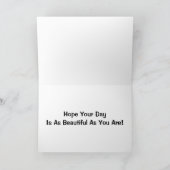 Zo Mooie verjaardag aangezien u Kleindochter bent Kaart (Binnen)