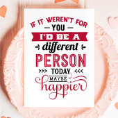 Zo niet dan voor u grappige ex-antivalentijnsdag feestdagen kaart