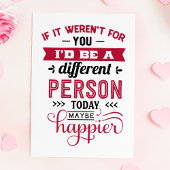 Zo niet dan voor u grappige ex-antivalentijnsdag feestdagen kaart