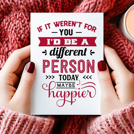 Zo niet dan voor u grappige ex-antivalentijnsdag feestdagen kaart