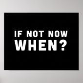 Zo niet, wanneer? poster (Voorkant)