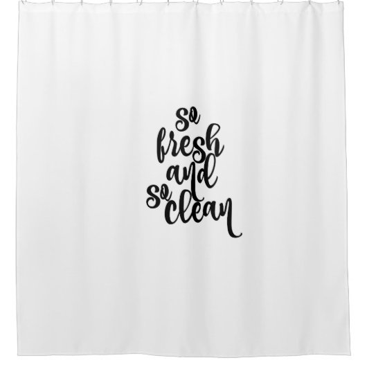 Zo nieuw, zo schoon, aangepast schoengordijn douchegordijn (Voorkant)