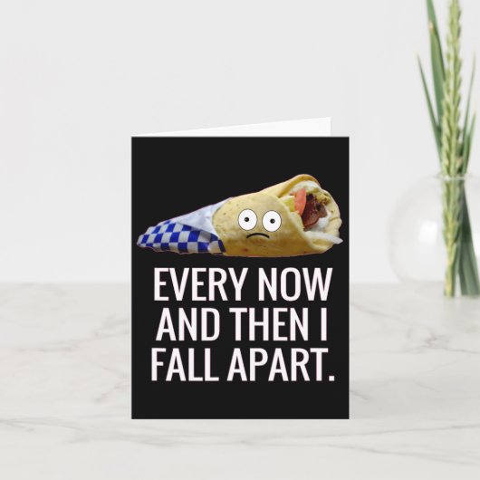 Zo nu en dan Herfst ik Gyro Greek Fun Foo uit elka Kaart (Voorkant)