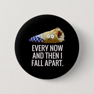 Zo nu en dan Herfst ik Gyro Greek Fun Foo uit elka Ronde Button 5,7 Cm