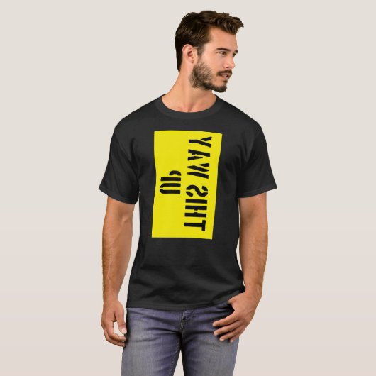 Zo omhoog T-Shirt (Voorkant volledig)